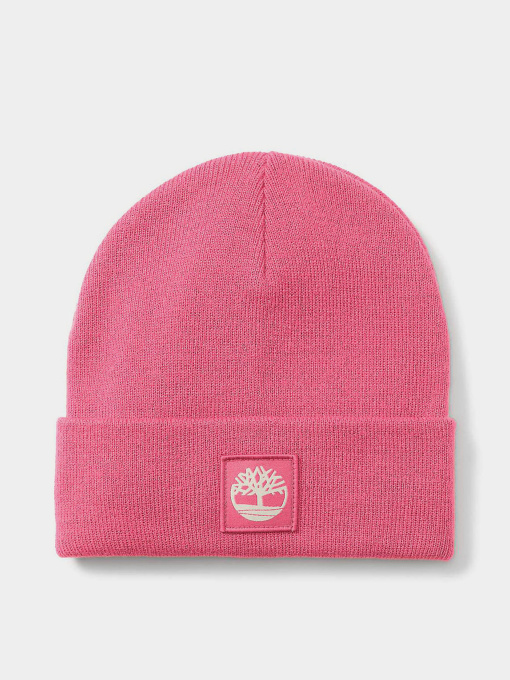 Шапка Timberland Cuffed Beanie With Tonal Patch модель TB0A61BXEFR Фото