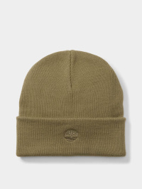 Хакі - Шапка Timberland Cuff Beanie With Embroidered Logo