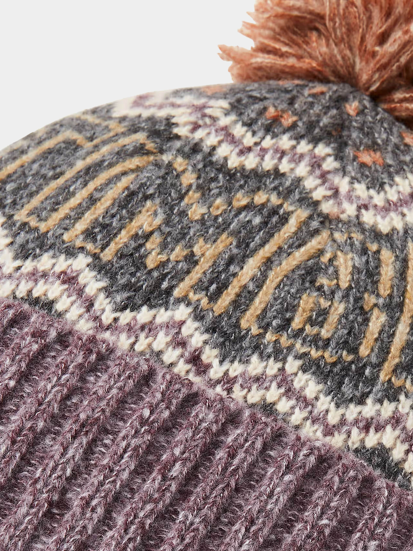 Шапка Timberland Fairisle Cuff модель TB0A612J001 Шапка Timberland Fairisle Cuff модель TB0A612J001 Фото