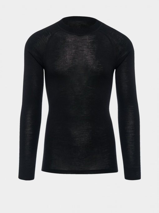 Лонгслив Thermowave Merino Warm модель 12WARM411-990 Чорний Фото