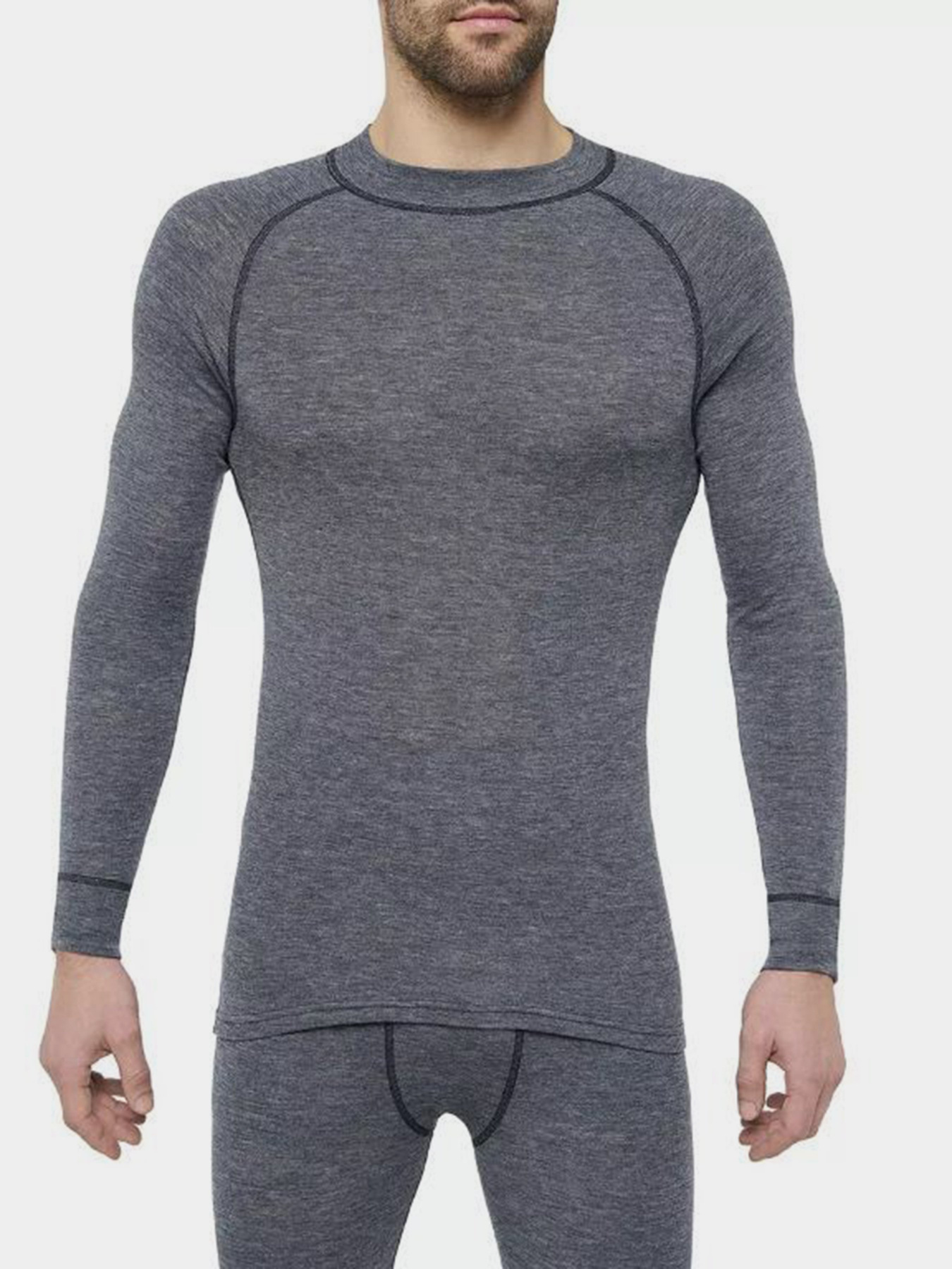 Термобелье Thermowave Merino Warm Active модель 12ACTI411-930 Сірий меланж Фото