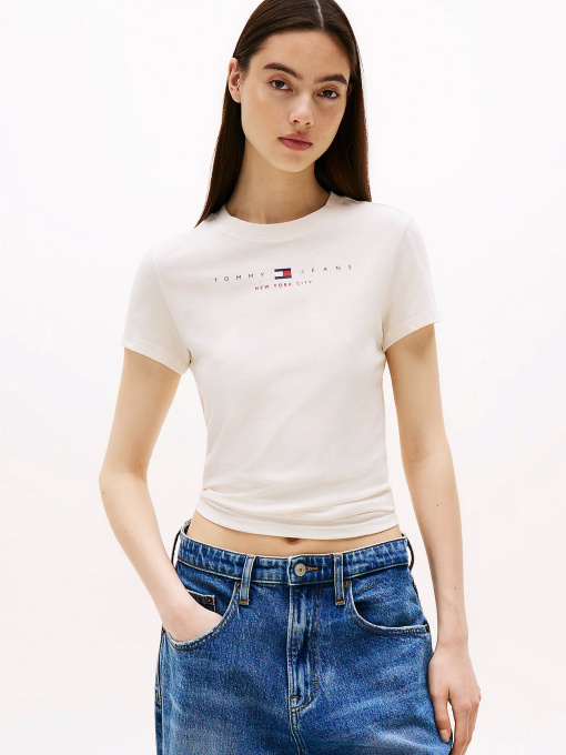 Футболка Tommy Jeans модель DW0DW21422-YBH Фото