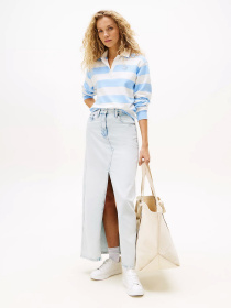 Лонгслів Tommy Jeans модель DW0DW20948-C1T Лонгслів Tommy Jeans модель DW0DW20948-C1T Фото