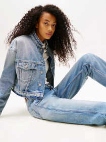 Прямі джинси Tommy Jeans модель DW0DW20480-1AB Фото