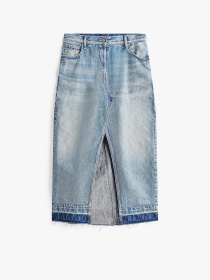 Джинсовая юбка Tommy Jeans модель DW0DW21193-1AB Фото