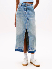 Джинсовая юбка Tommy Jeans модель DW0DW21193-1AB Фото