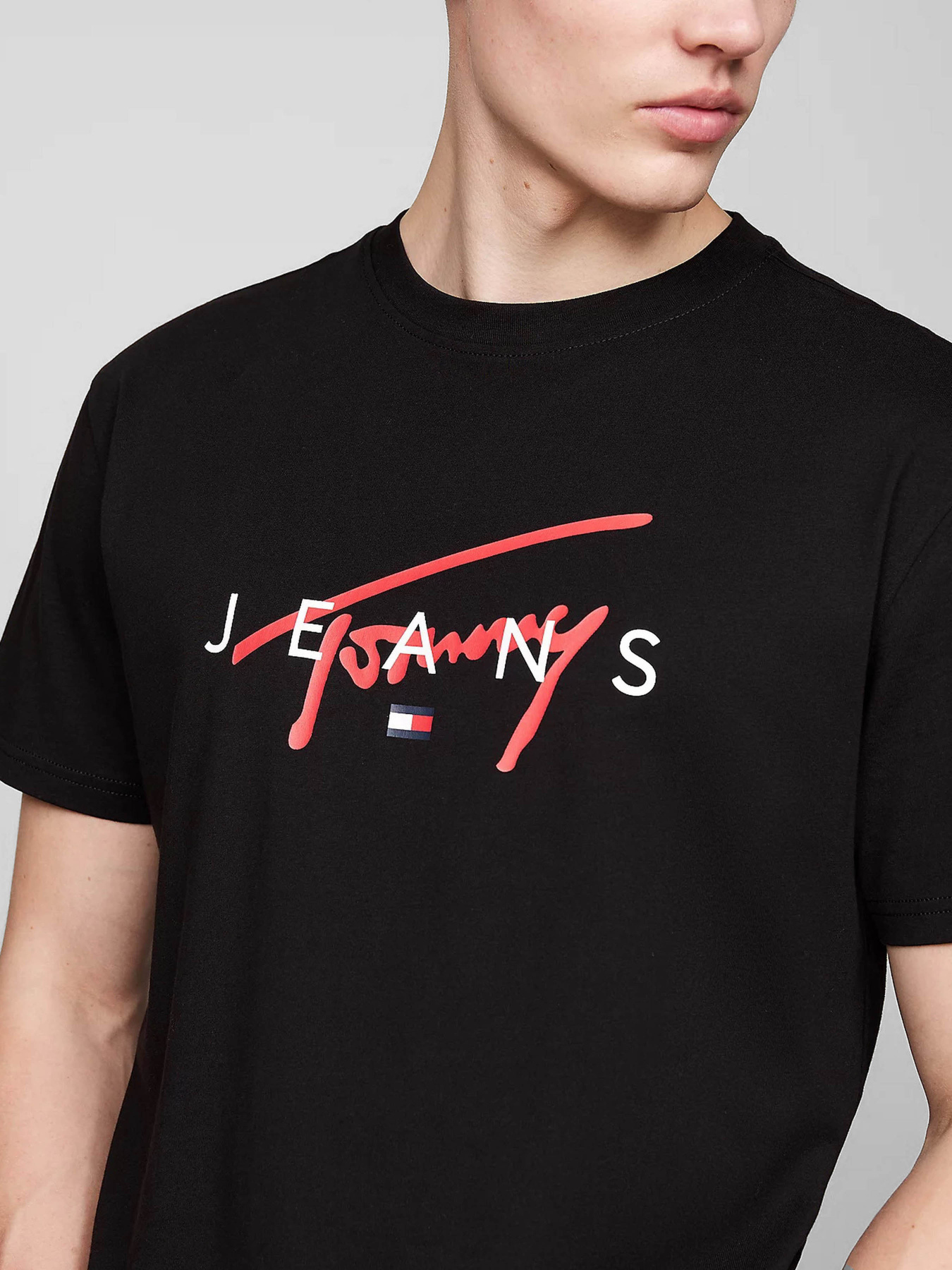 Футболка Tommy Jeans модель DM0DM19683-BDS Фото