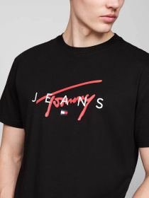 Футболка Tommy Jeans модель DM0DM19683-BDS Фото