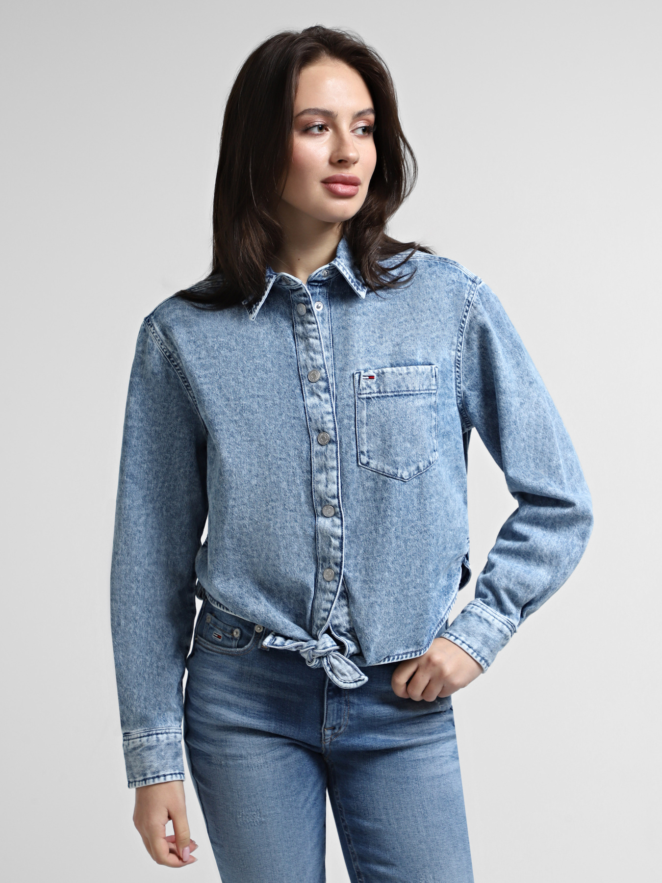 Рубашка Tommy Jeans модель DW0DW18868-1A4 Фото