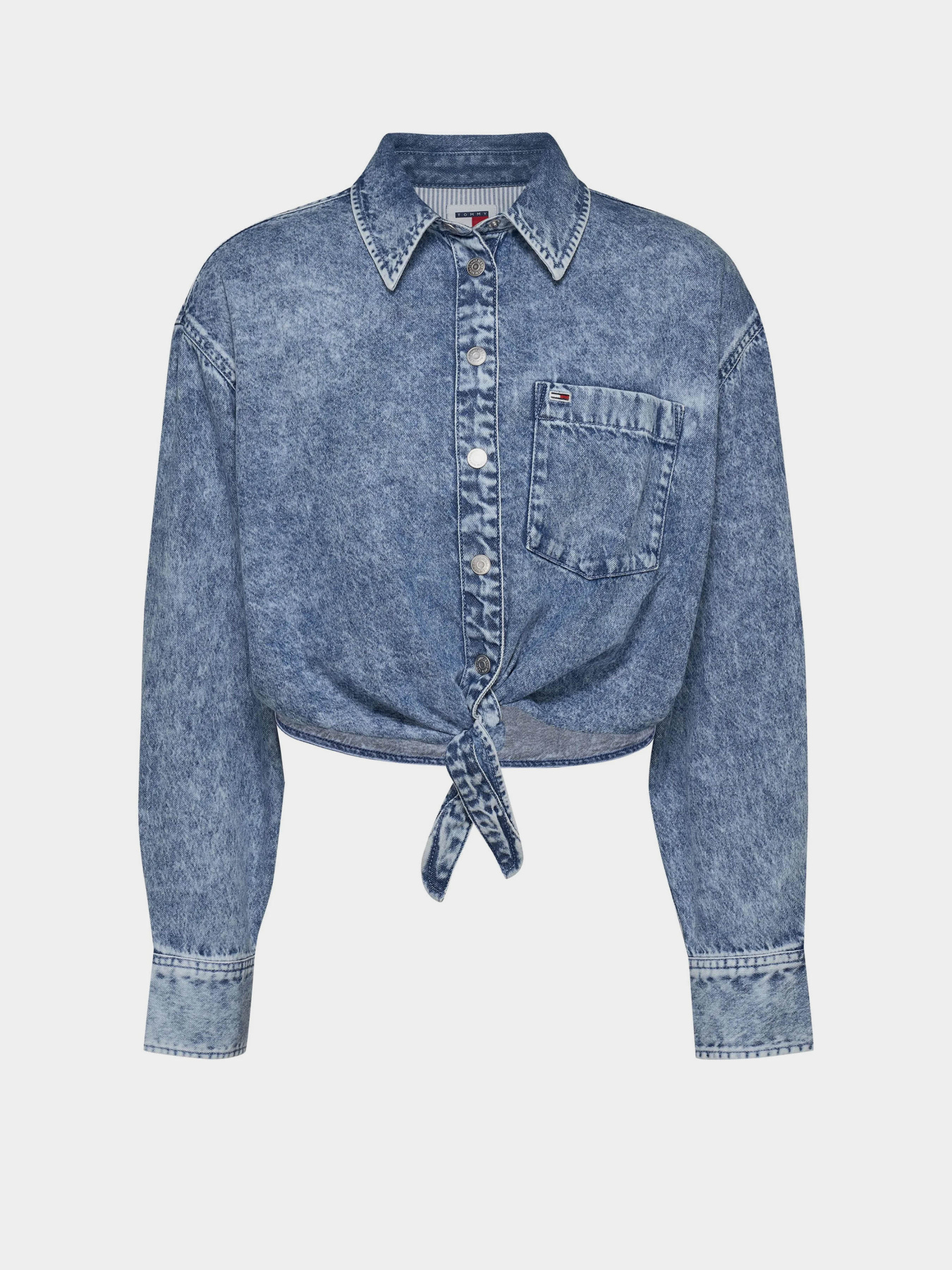 Сорочка повсякденна Tommy Jeans модель DW0DW18868-1A4 Сорочка повсякденна Tommy Jeans модель DW0DW18868-1A4 Фото