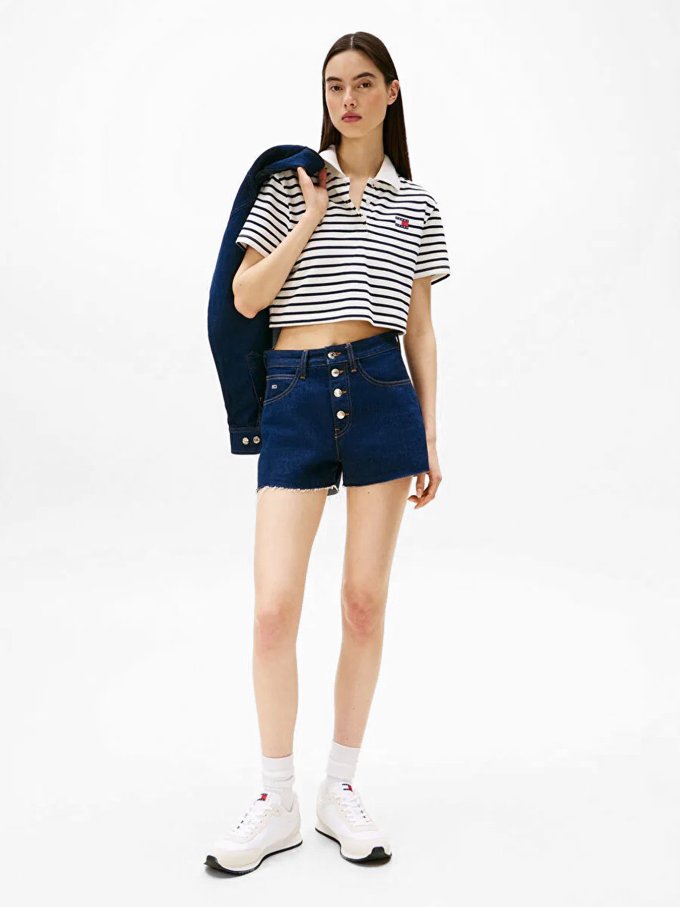 Поло Tommy Jeans модель DW0DW21363-0FC Поло Tommy Jeans модель DW0DW21363-0FC Фото