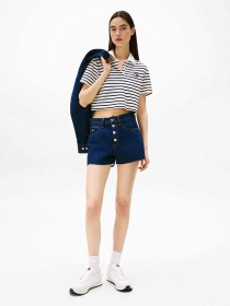 Поло Tommy Jeans модель DW0DW21363-0FC Поло Tommy Jeans модель DW0DW21363-0FC Фото