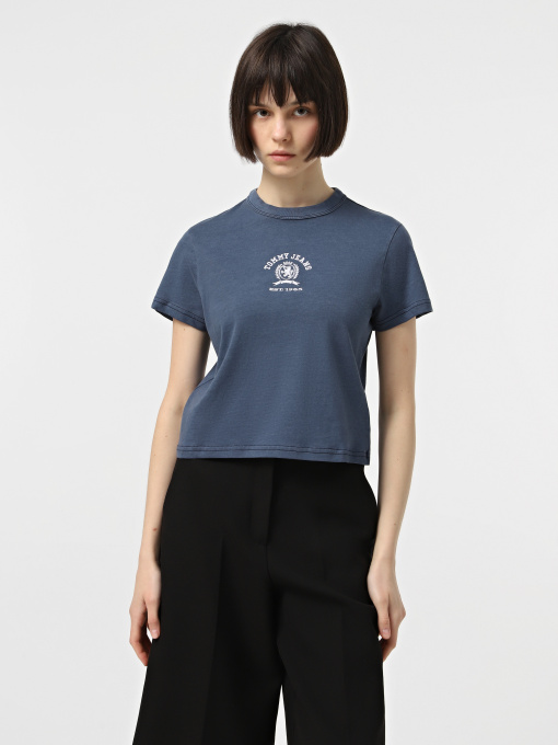 Футболка Tommy Jeans модель DW0DW20317-C1G Фото