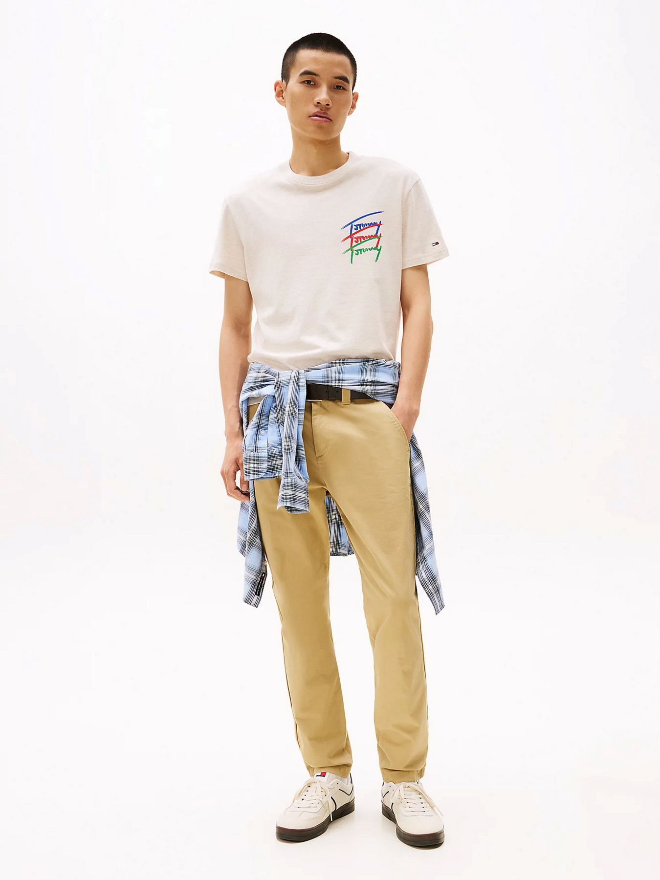 Футболка Tommy Jeans модель DM0DM20771-AE3 Фото