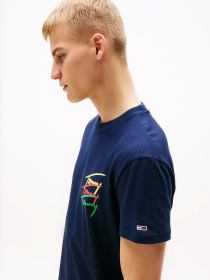 Футболка Tommy Jeans модель DM0DM20771-C1G Фото