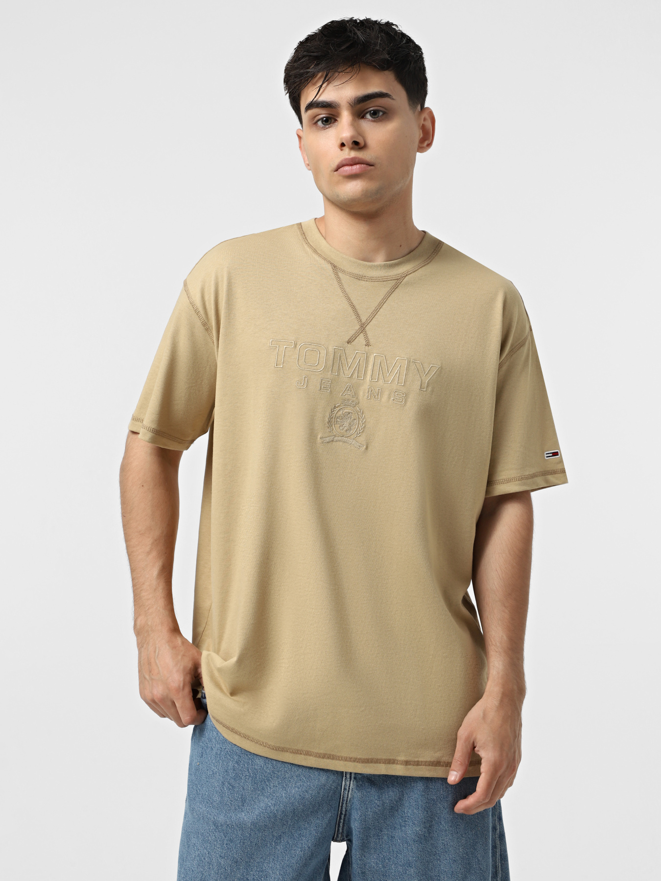 Футболка Tommy Jeans модель DM0DM20805-ACT Фото