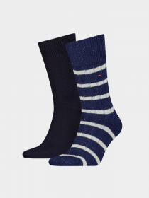 Набір шкарпеток Tommy Hilfiger 2 Pack Socks Navy модель 701225396001 Фото