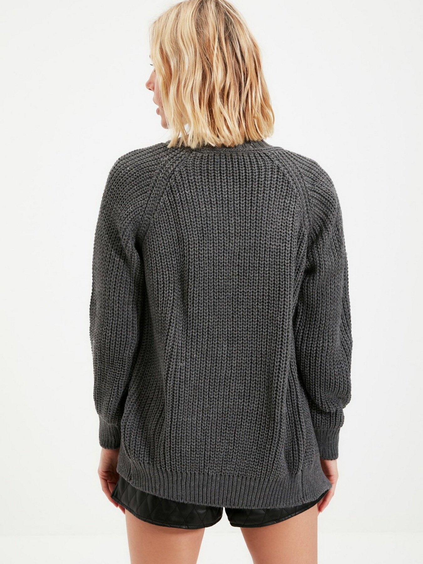 Кардиган Trendyol модель TWOAW21HI0262/Antrasit Фото