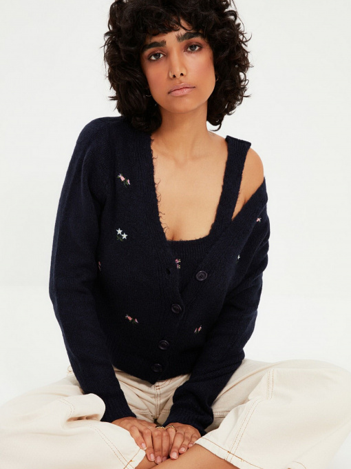 Кардиган Trendyol модель TWOAW21HI0314/Lacivert Фото