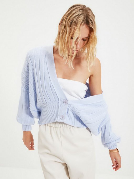 Кардиган Trendyol модель TWOAW21HI0380/Acik Mavi Фото