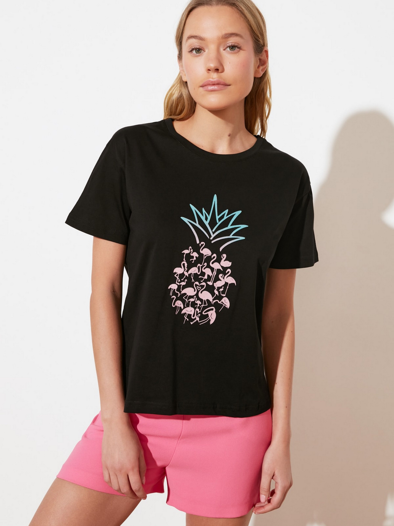 Футболки і поло Trendyol модель TWOSS20TS1762/Siyah Фото