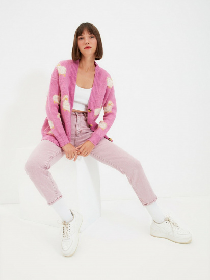 Кардиган Trendyol модель TWOAW21HI0476/Fusya — фото 4 - INTERTOP