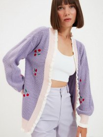 Кардиган Trendyol модель TWOAW21HI0628/Lila Фото