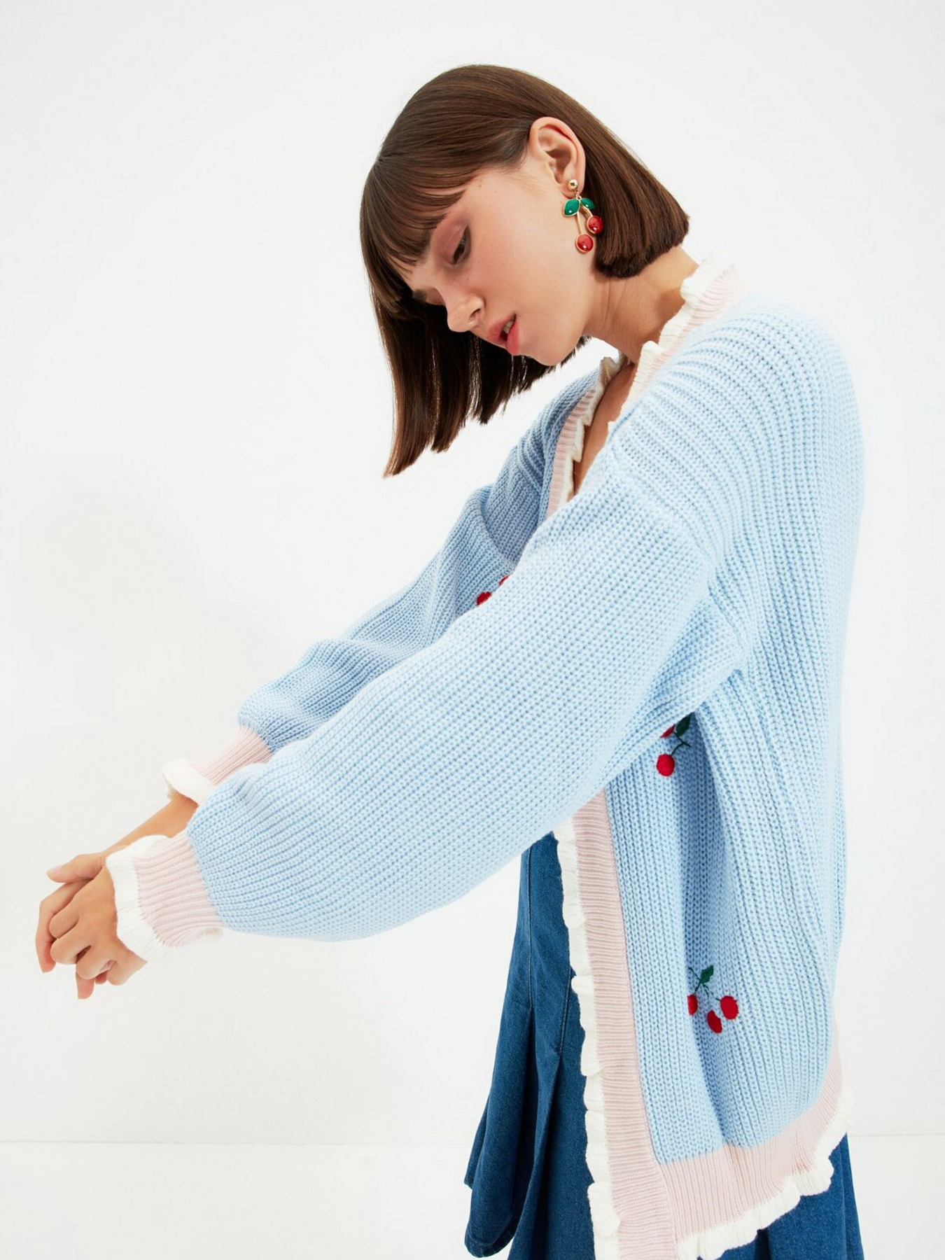 Кардиган Trendyol модель TWOAW21HI0628/Mavi Фото