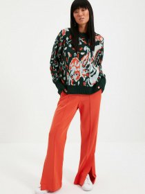 Джемпер Trendyol модель TWOAW21KZ0016/Haki Фото