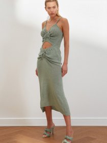 Сукня міді Trendyol модель TWOSS21EL3532/Mint Фото