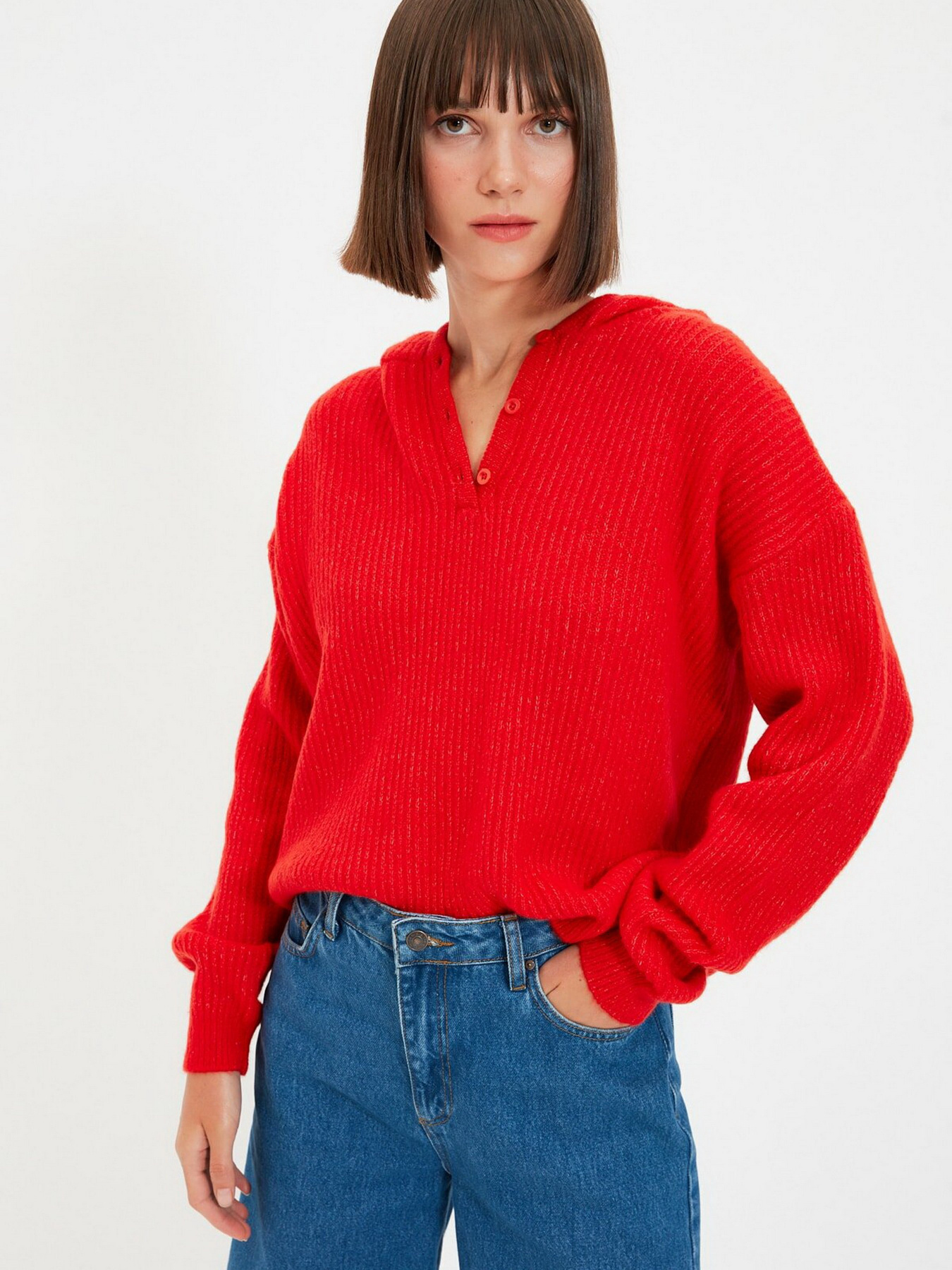 Джемпер Trendyol модель TWOAW21KZ0410/Kirmizi Фото