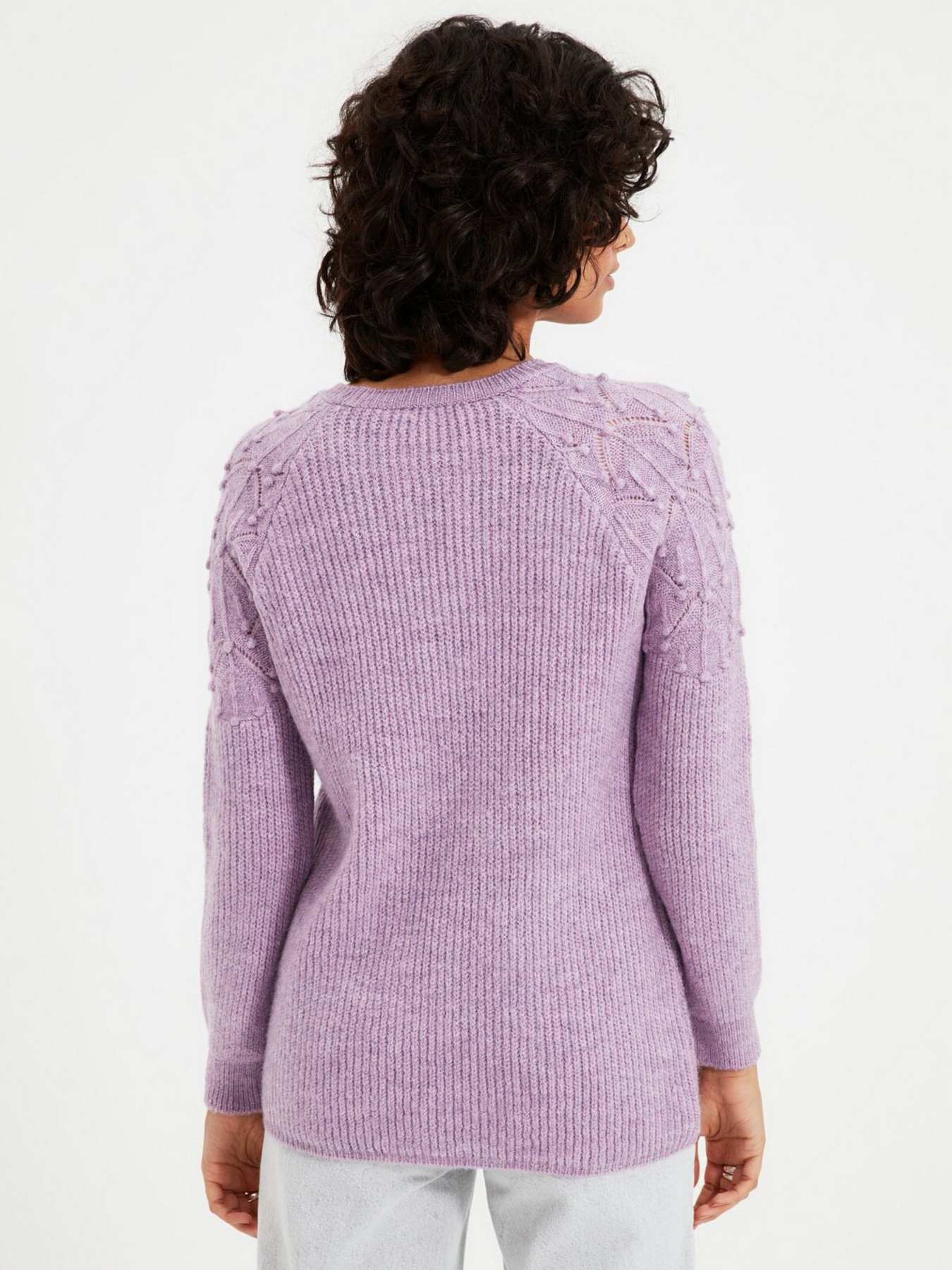 Джемпер Trendyol модель TWOAW21KZ0477/Lila Фото