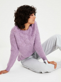 Джемпер Trendyol модель TWOAW21KZ0477/Lila Фото