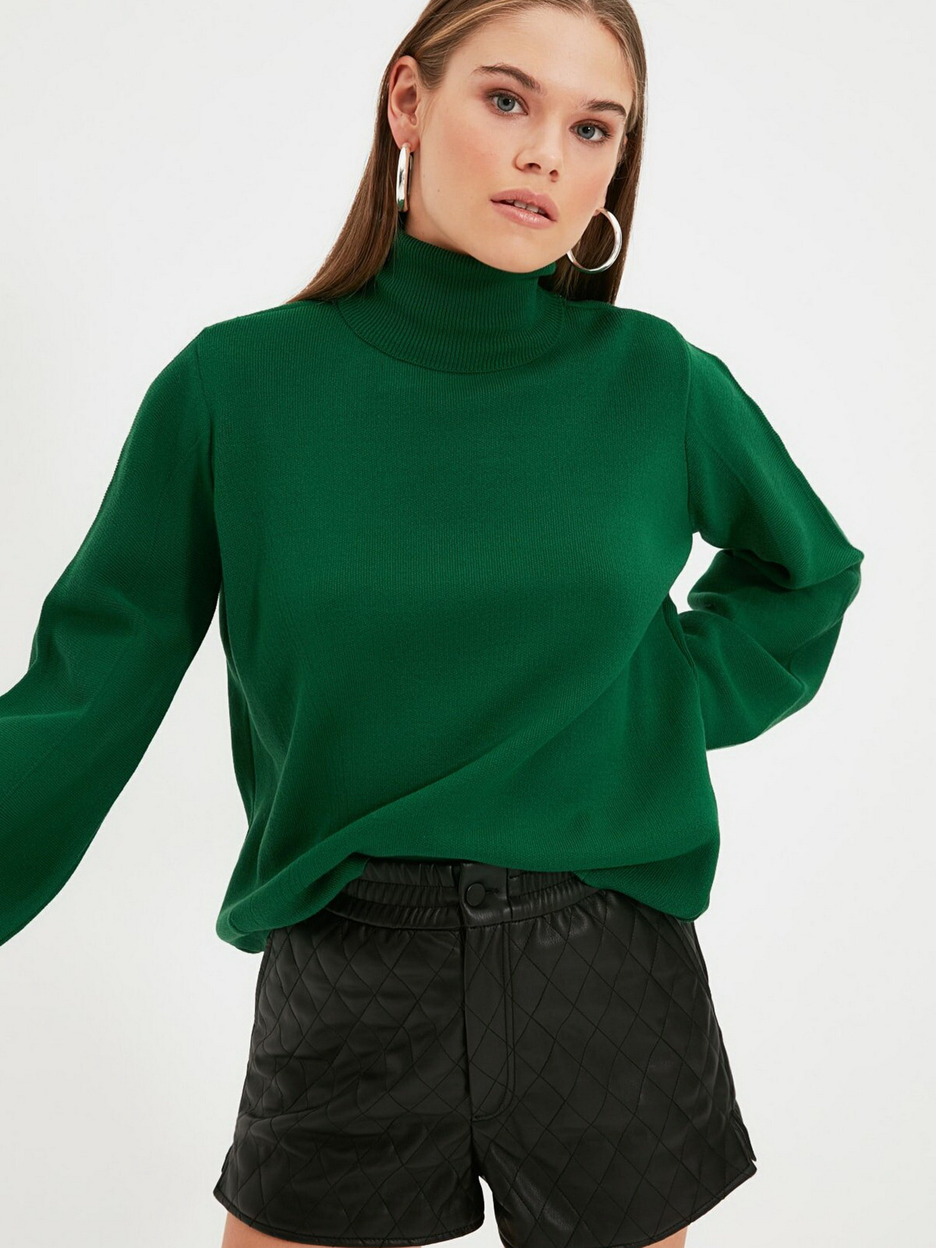 Джемпер Trendyol модель TWOAW21KZ0485/Zumrut Yesili Фото