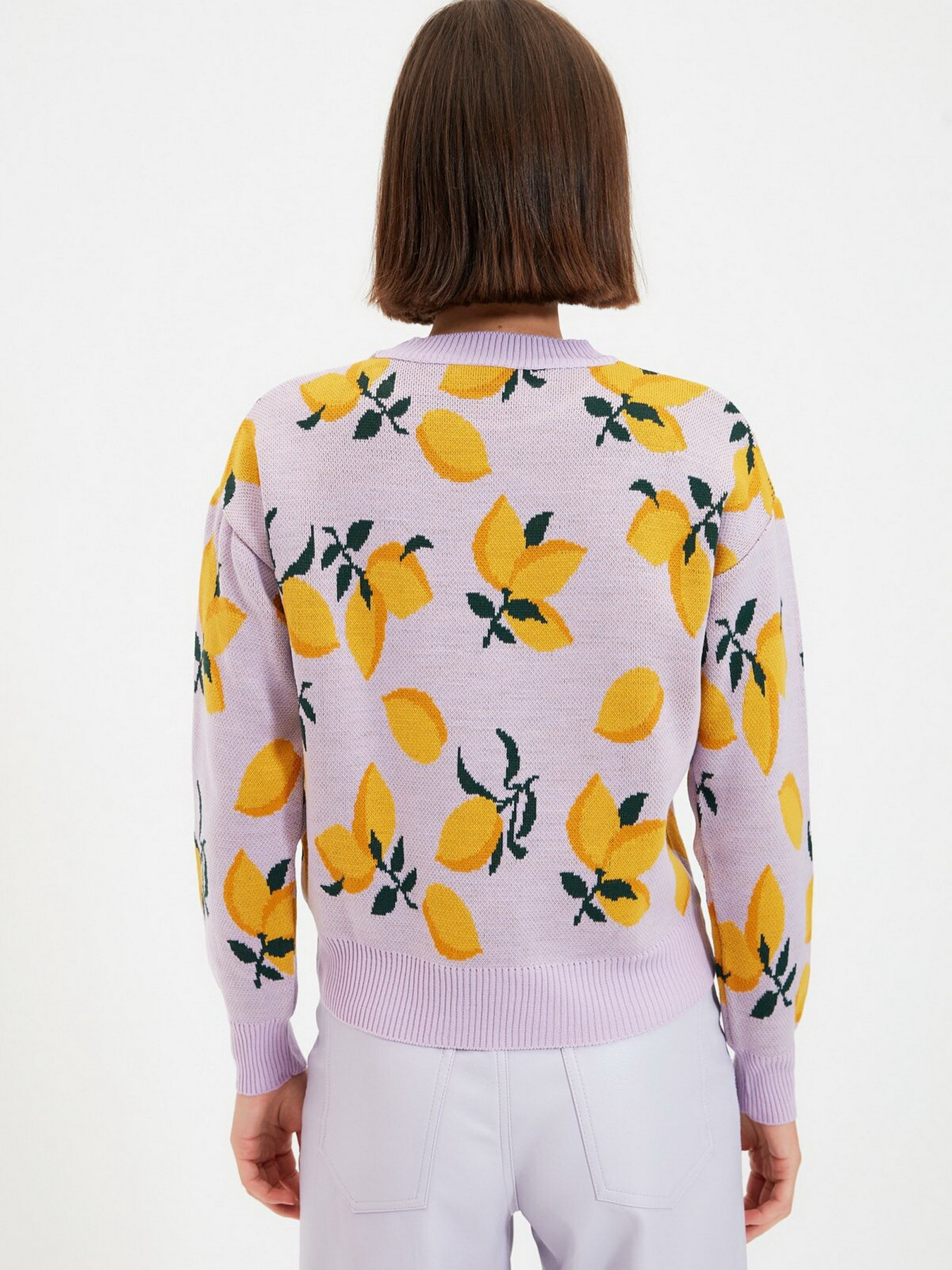 Джемпер Trendyol модель TWOAW21KZ0718/Lila Фото