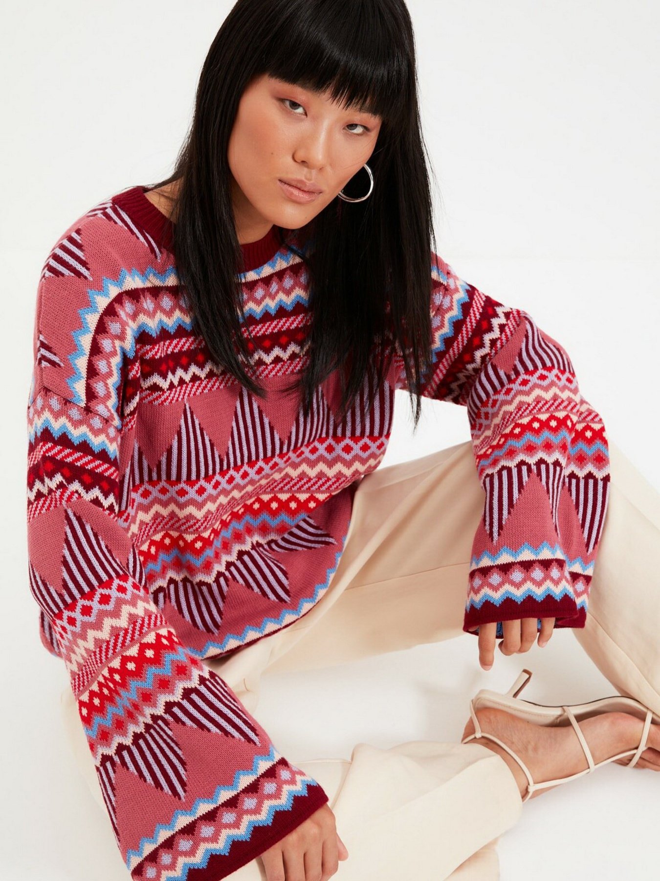 Джемпер Trendyol модель TWOAW21KZ0941/Pembe Фото