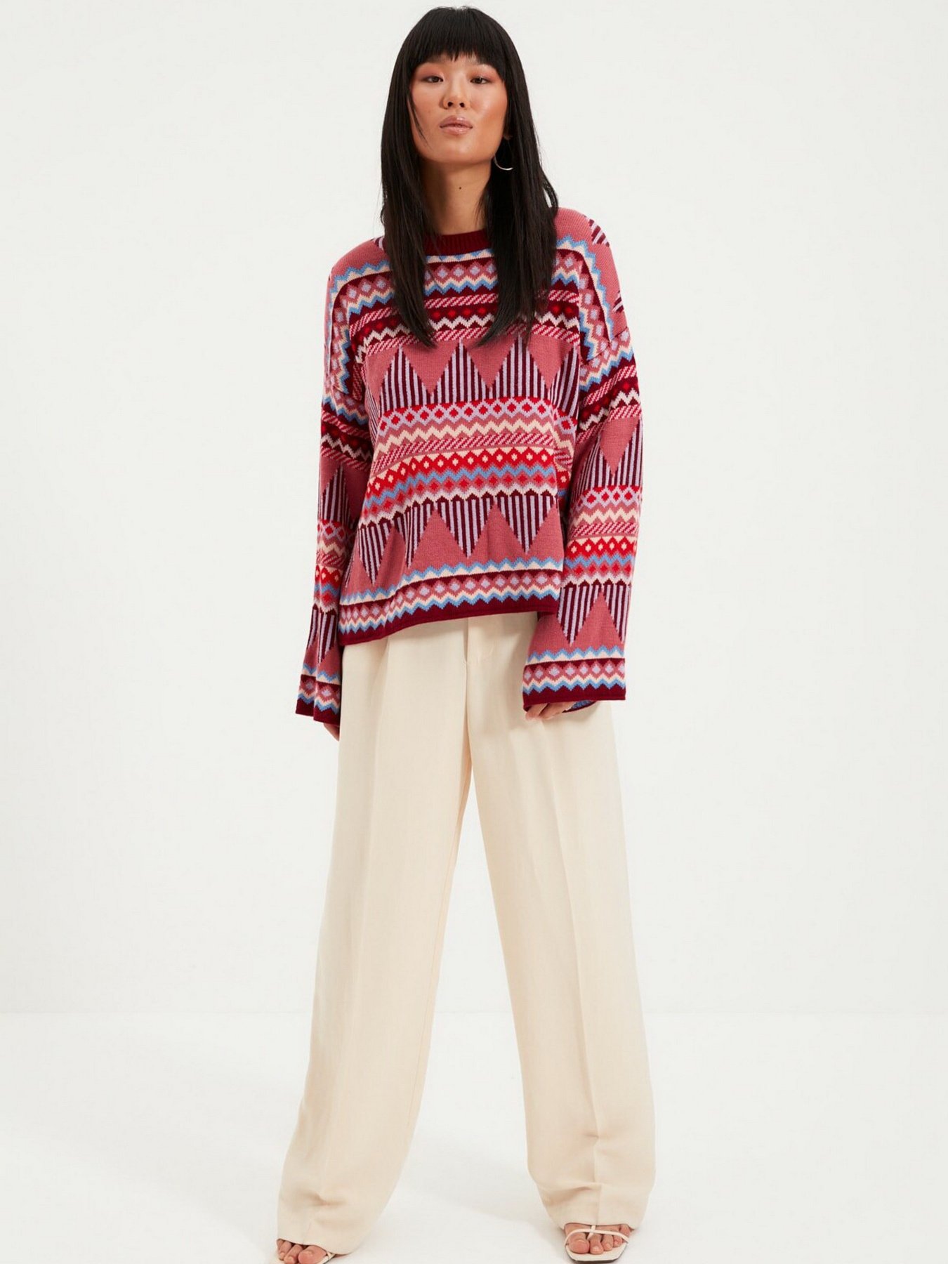 Джемпер Trendyol модель TWOAW21KZ0941/Pembe Фото