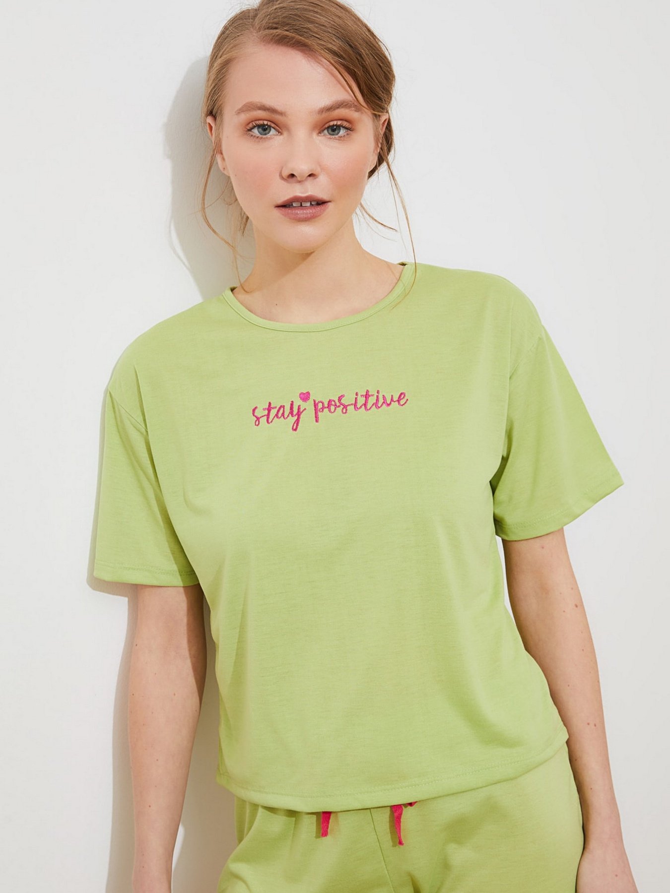 Пижама Trendyol модель THMSS20PT0165/Mint Фото