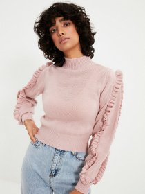 Джемпер Trendyol модель TWOAW21KZ1037/Pudra Фото