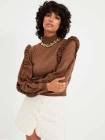 Джемпер Trendyol модель TWOAW21KZ1037/Vizon Фото