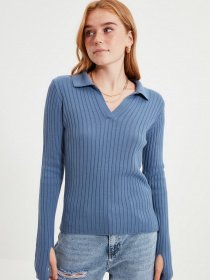 Джемпер Trendyol модель TWOAW21KZ1113/Indigo Фото