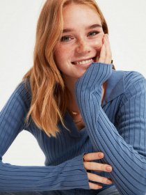 Джемпер Trendyol модель TWOAW21KZ1113/Indigo Фото