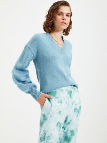 Джемпер Trendyol модель TWOAW21KZ1222/Acik Mavi Фото