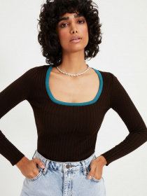 Джемпер Trendyol модель TWOAW21KZ1971/Kahverengi Фото