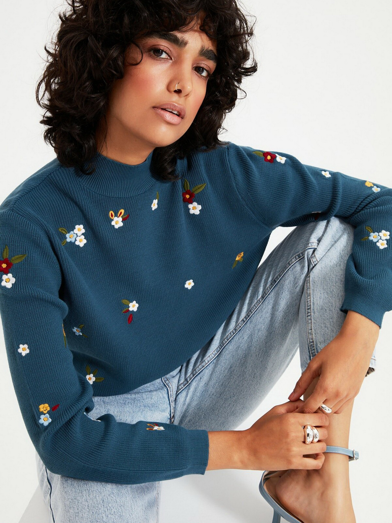 Джемпер Trendyol модель TWOAW21KZ2106/Indigo Фото