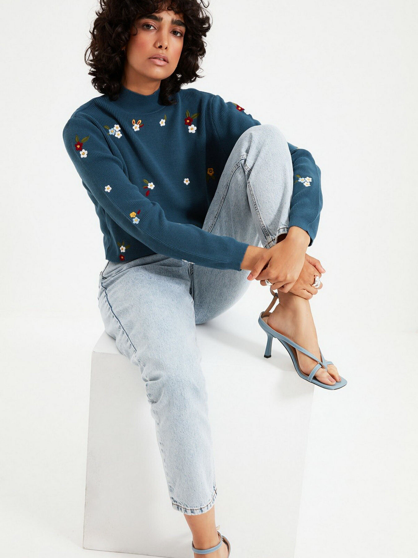 Джемпер Trendyol модель TWOAW21KZ2106/Indigo Фото