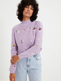 Джемпер Trendyol модель TWOAW21KZ2106/Lila Фото
