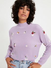 Джемпер Trendyol модель TWOAW21KZ2106/Lila Фото
