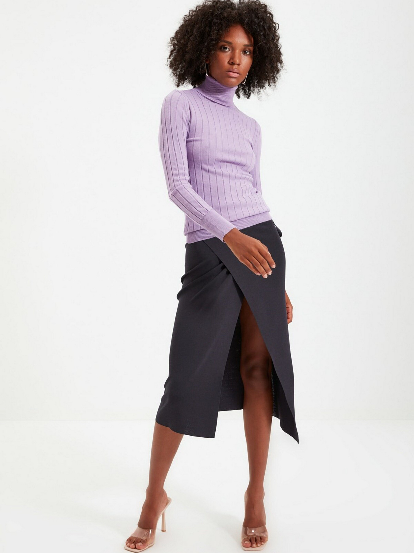 Джемпер Trendyol модель TWOAW21KZ2579/Lila Фото