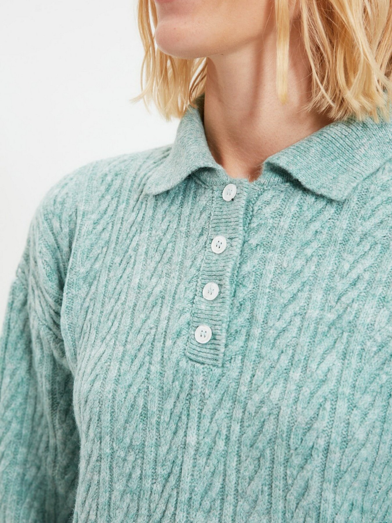 Джемпер Trendyol модель TWOAW21KZ2635/Mint Фото